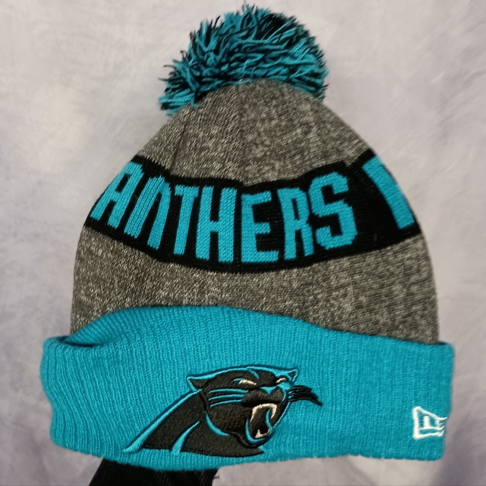NFL Carolina Panthers Knit Pom Pom‎ Beanie